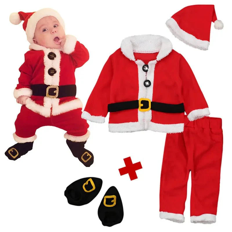 Festive Baby Christmas Costume Set