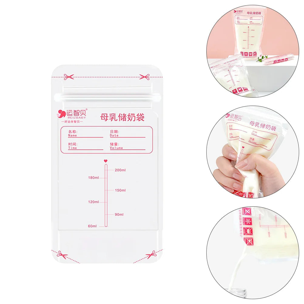 MilkFresh Secure Breastmilk Bags | 50 Count