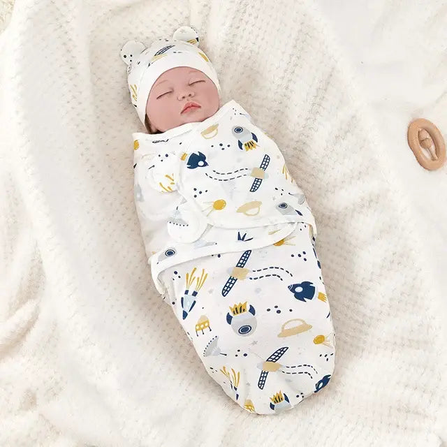 Cozy Cotton Swaddle Blanket Set