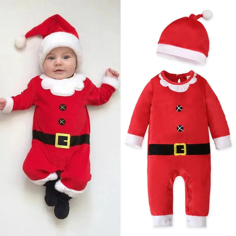 Festive Baby Christmas Costume Set