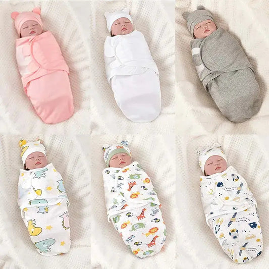 Cozy Cotton Swaddle Blanket Set