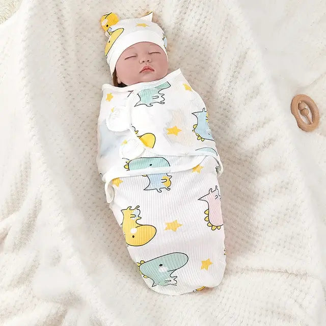 Cozy Cotton Swaddle Blanket Set