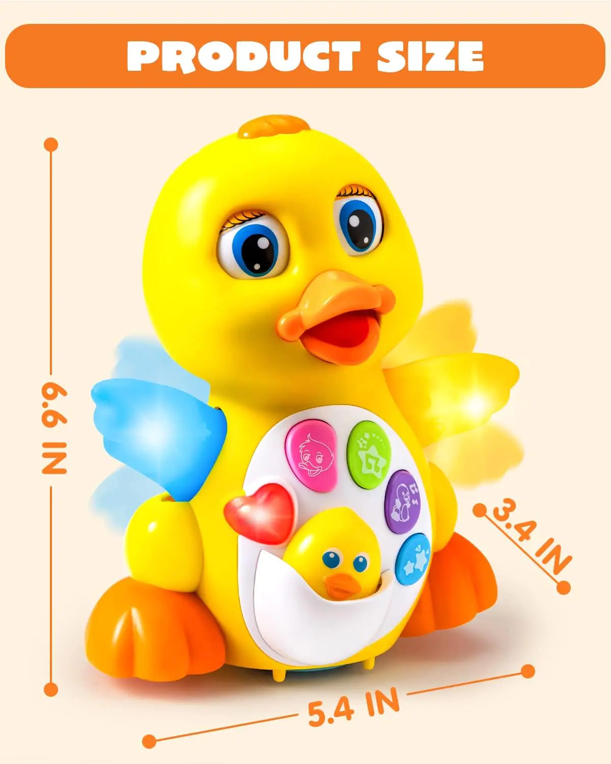 Dancing Ducky Musical Toy for Babies