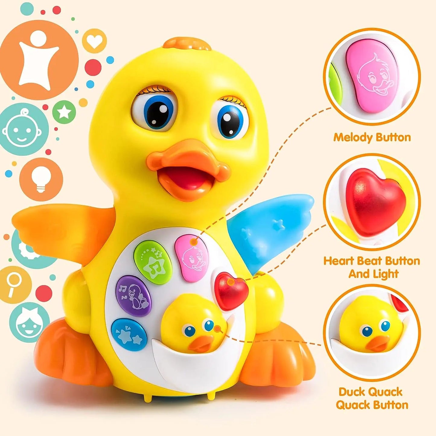 Dancing Ducky Musical Toy for Babies
