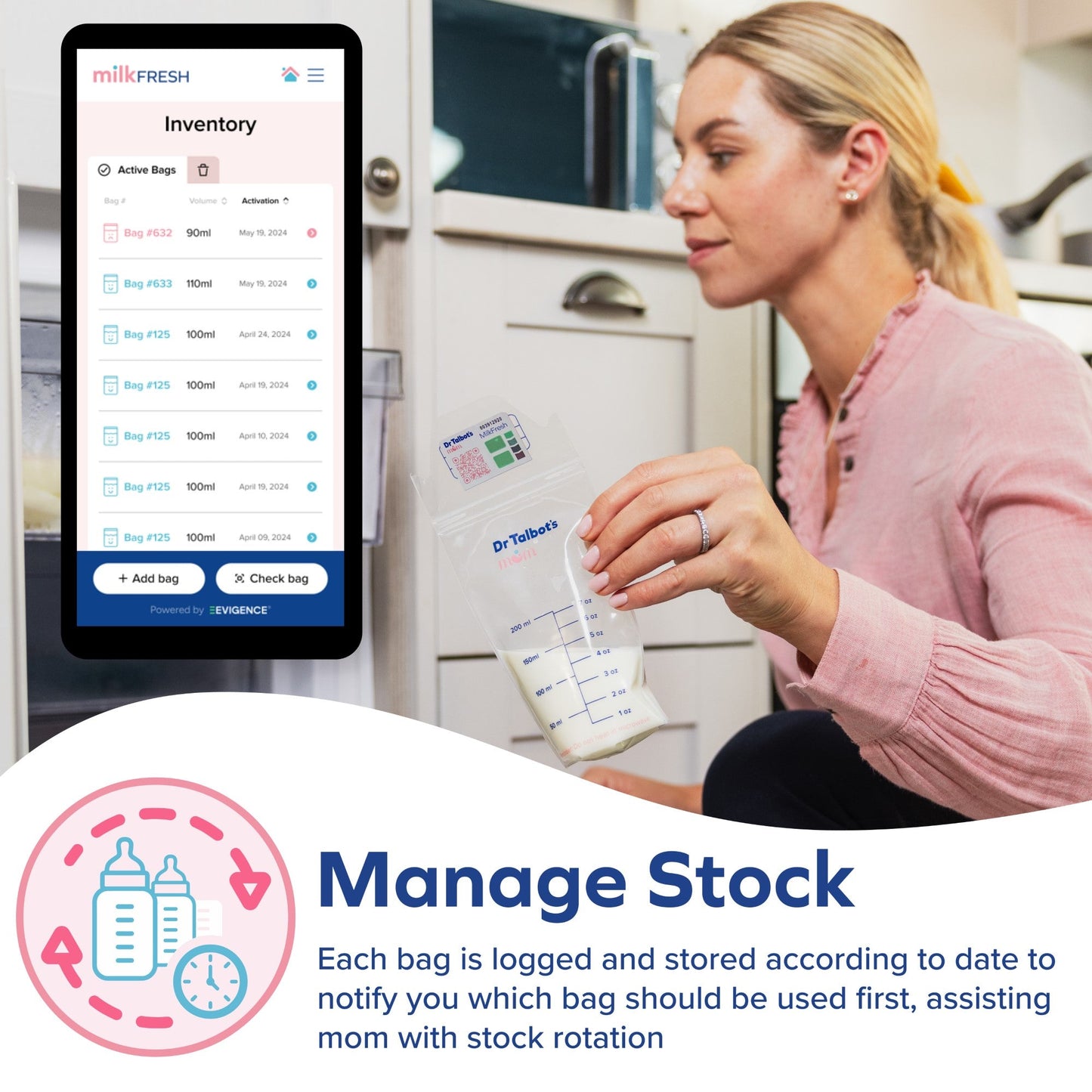 MilkFresh Smart Freshness Sensors | 20 Count