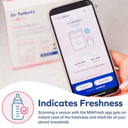 MilkFresh Breastmilk Freshness Sensors | 48 Count