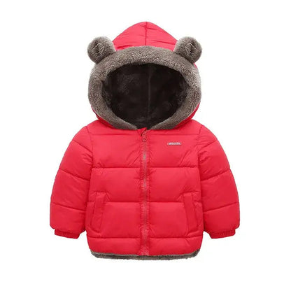 Kids Thick Cozy Fleece Winter Jacket