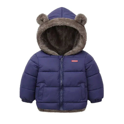 Kids Thick Cozy Fleece Winter Jacket