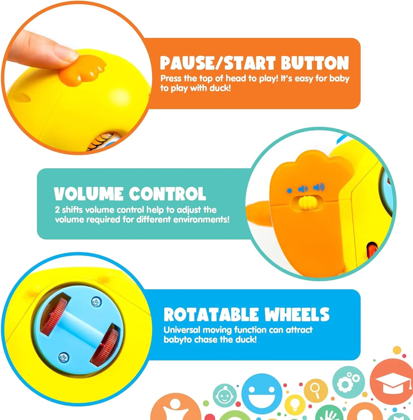 Dancing Ducky Musical Toy for Babies