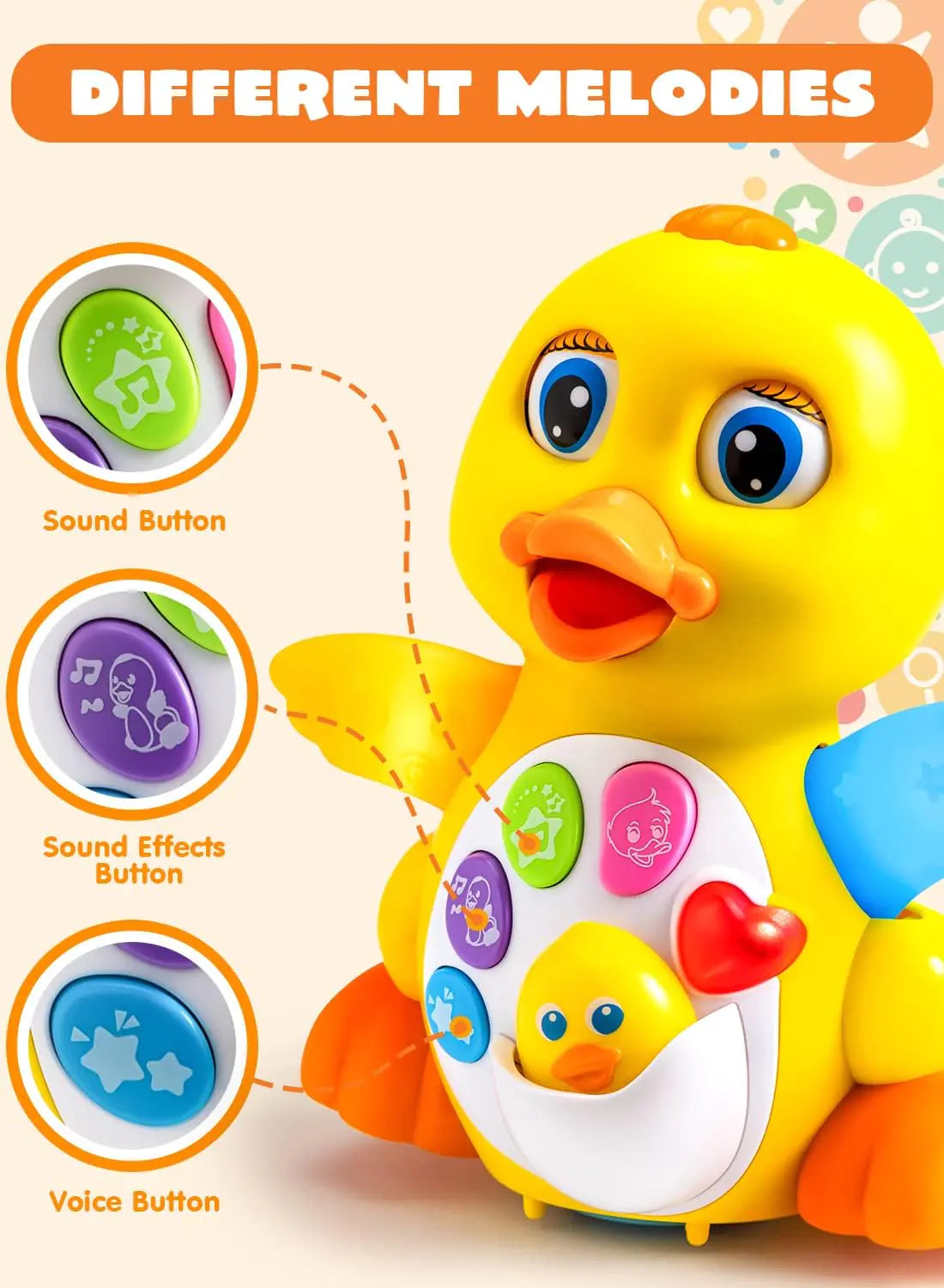 Dancing Ducky Musical Toy for Babies